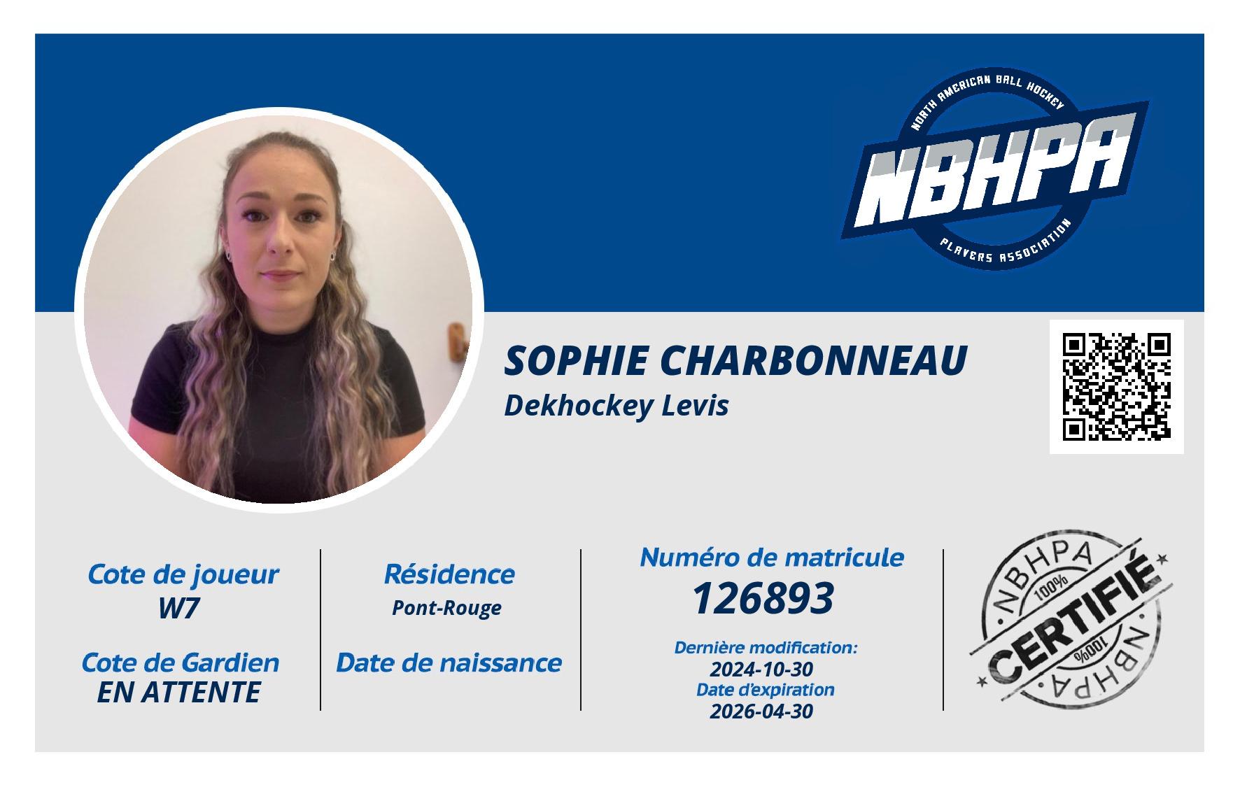 Sophie Charbonneau