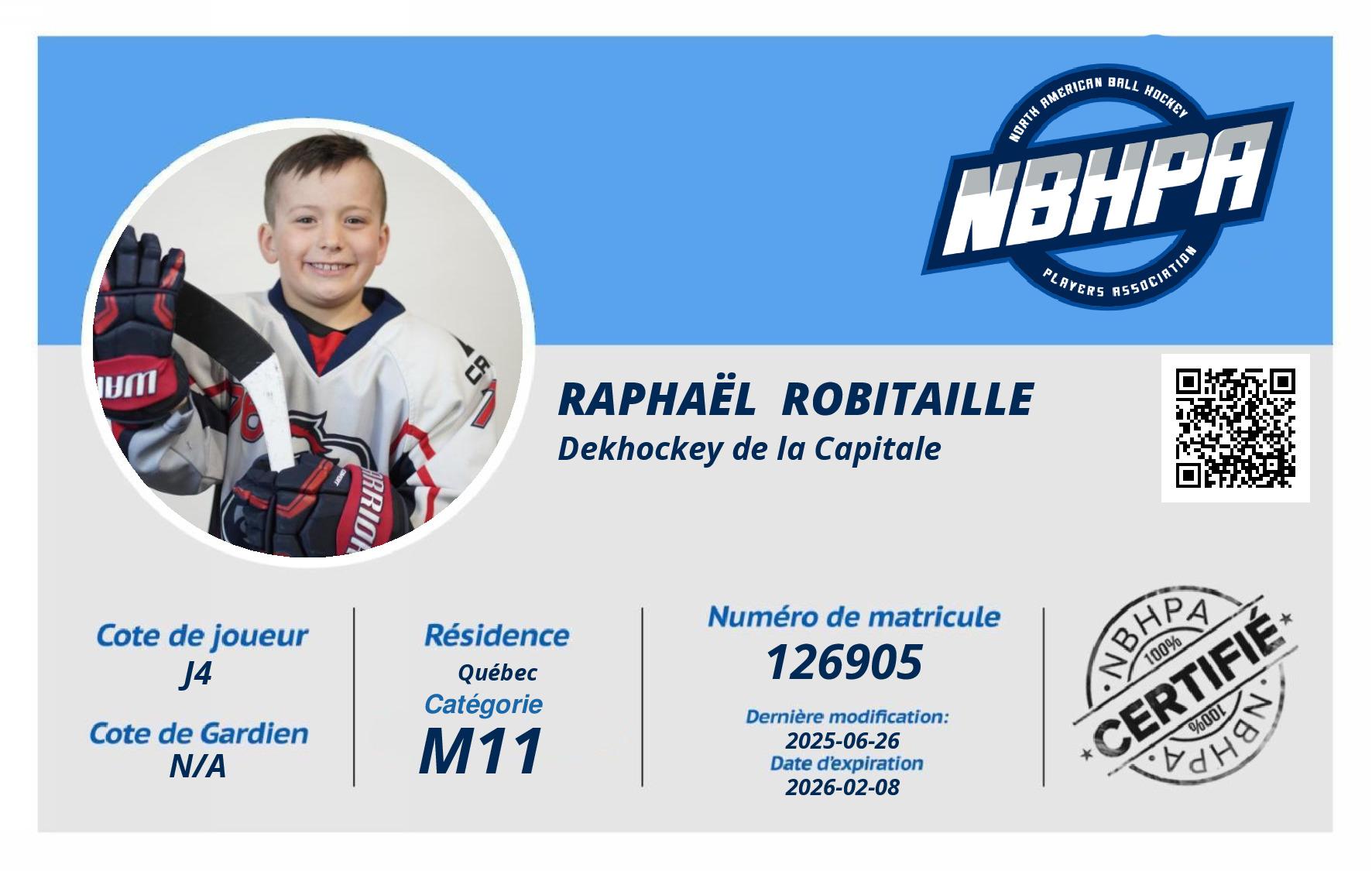 Raphaël  Robitaille 