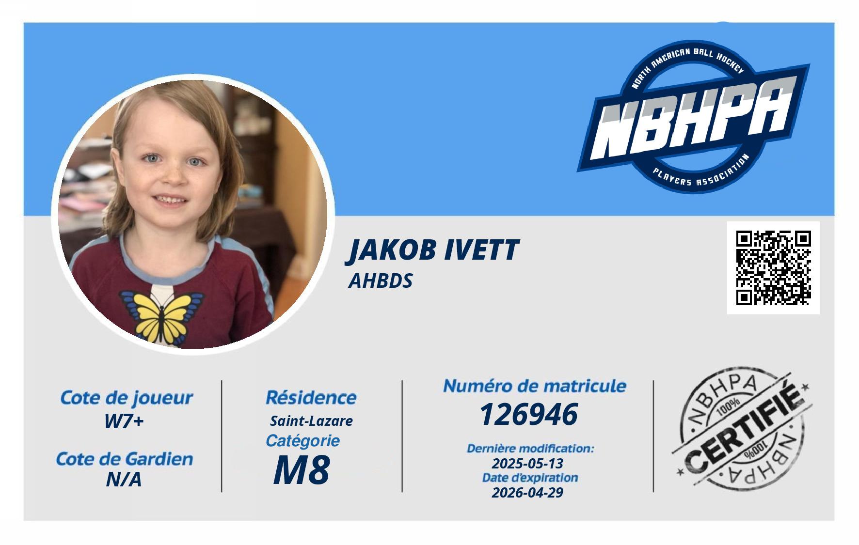 Jakob Ivett