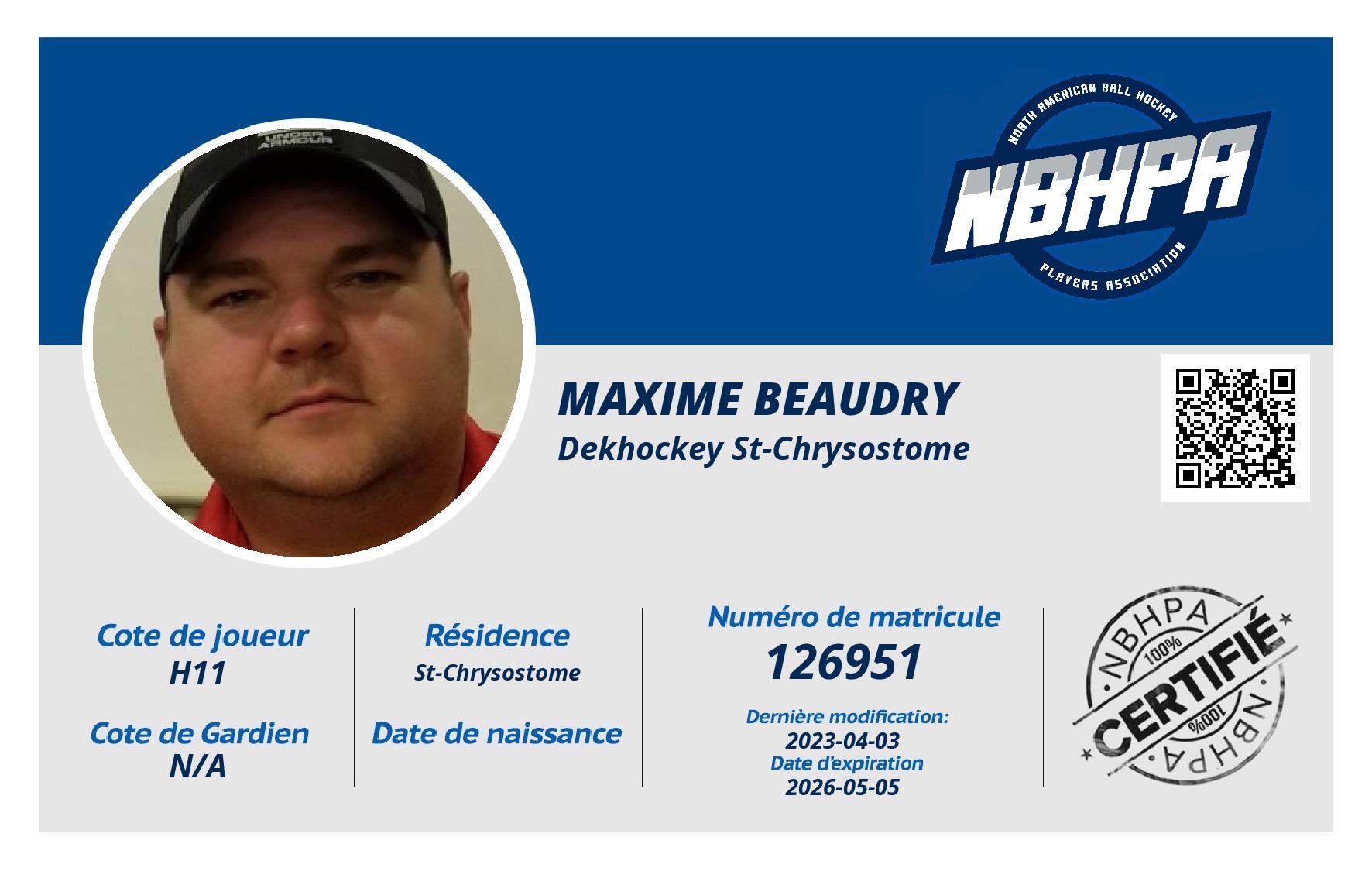 Maxime Beaudry