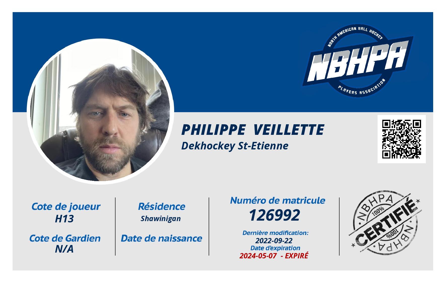 Philippe  Veillette 