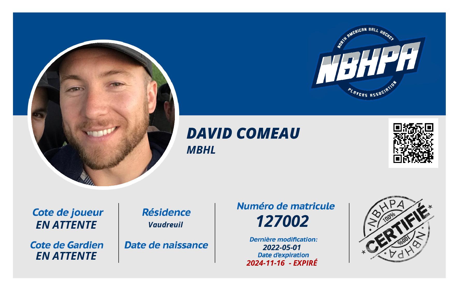 David Comeau