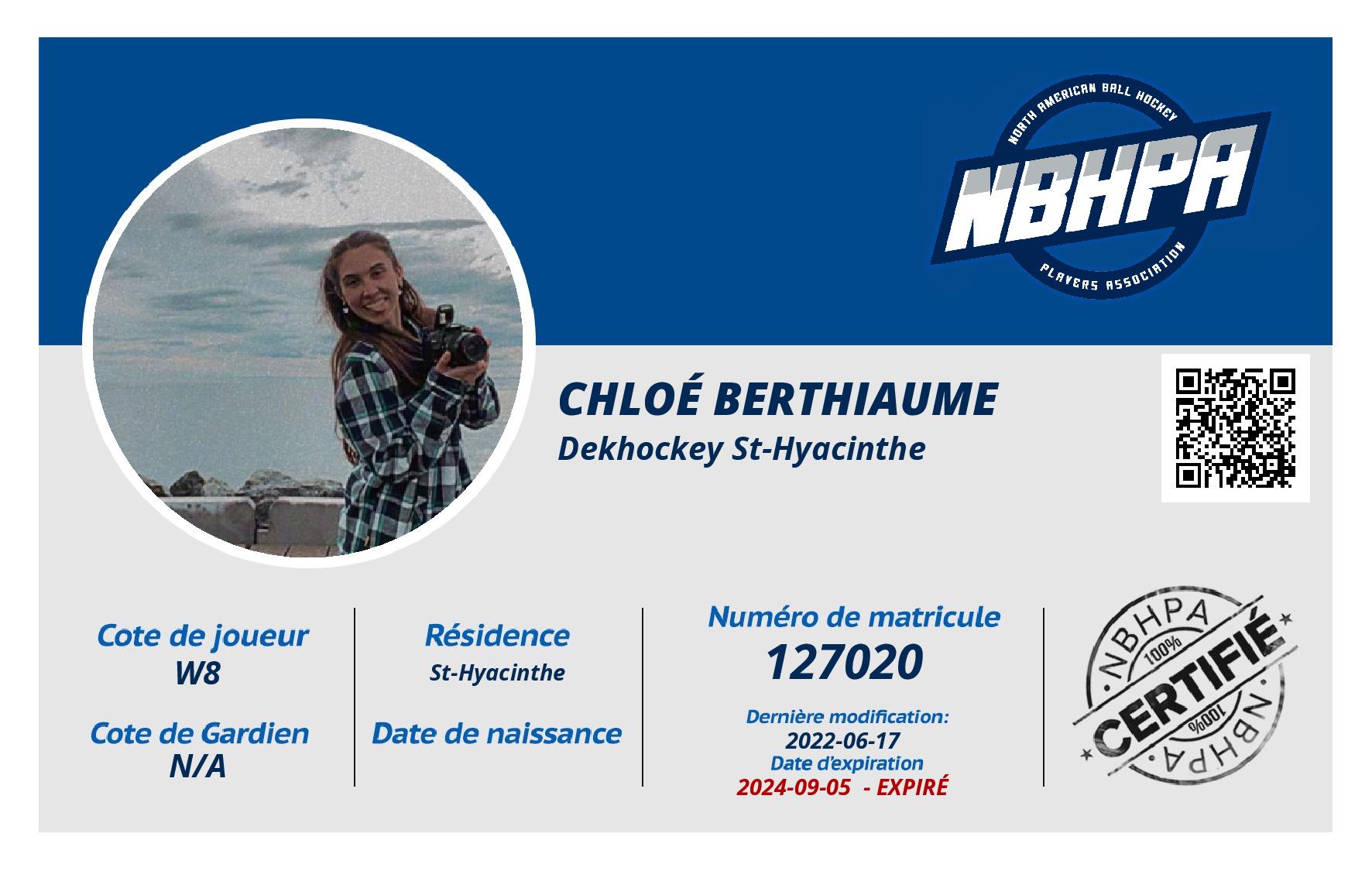 Chloé Berthiaume
