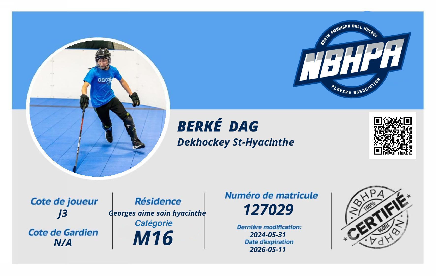 Berké  Dag