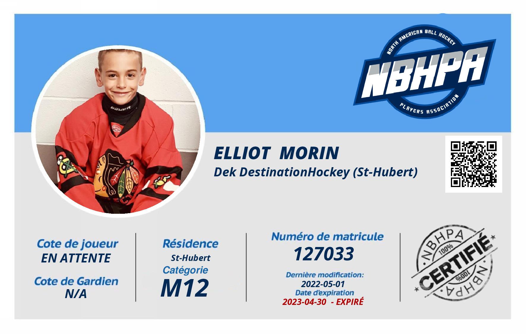 Elliot  Morin