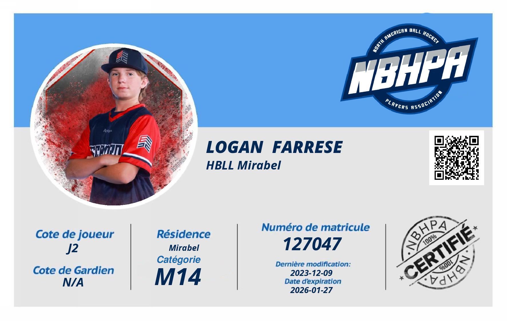 Logan  Farrese