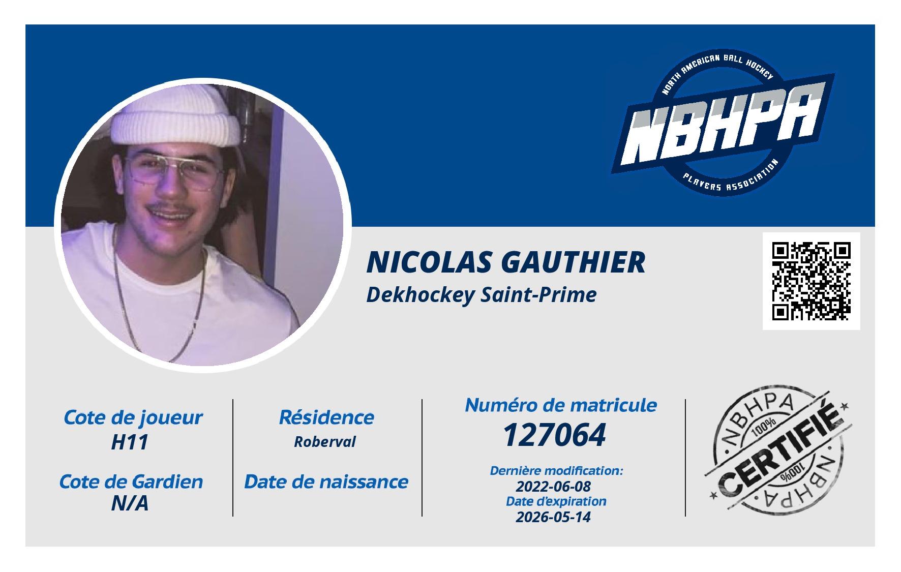 Nicolas Gauthier 