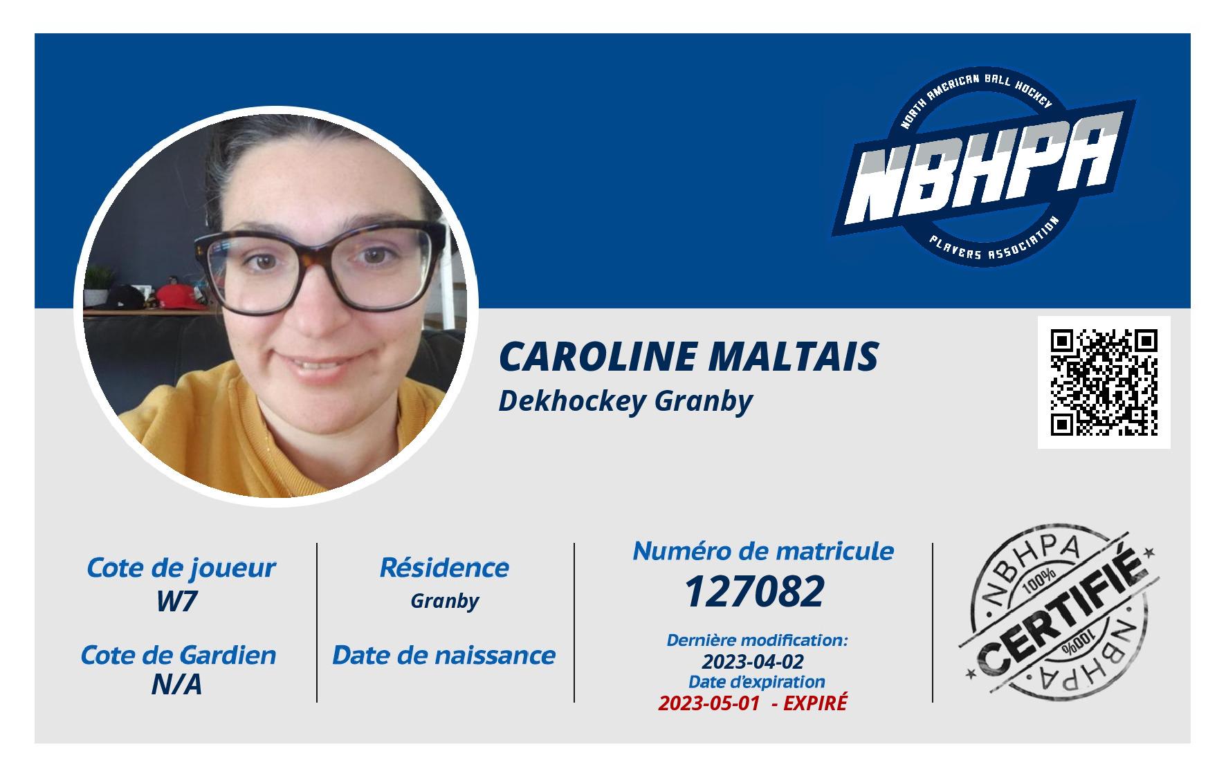 Caroline Maltais
