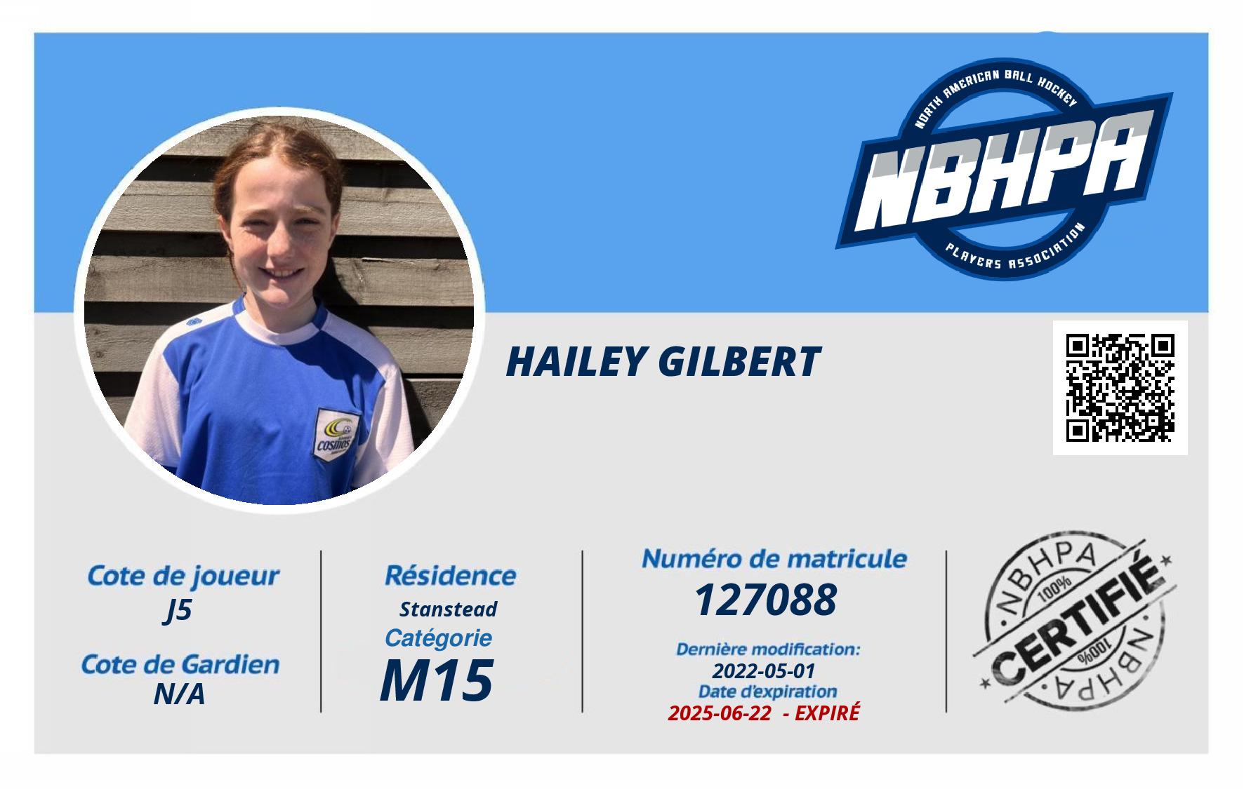 Hailey Gilbert