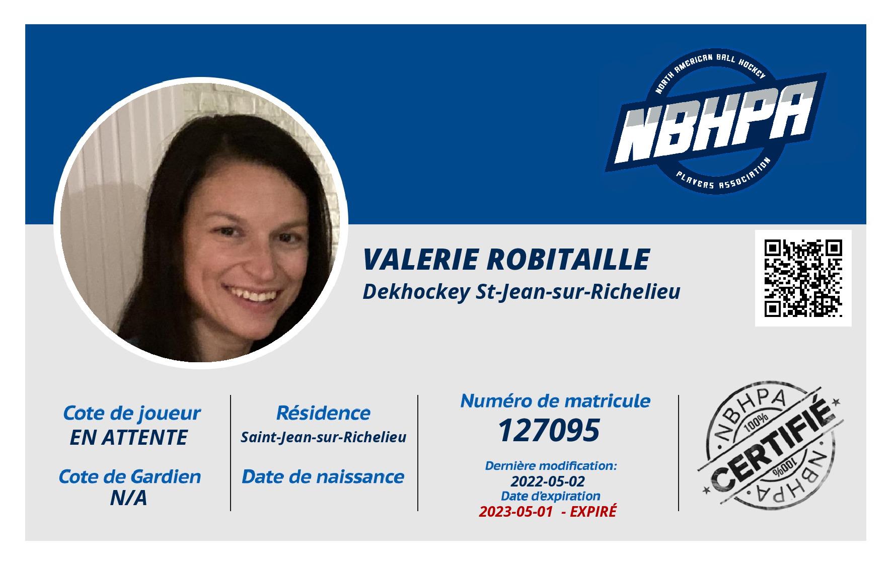 Valerie Robitaille
