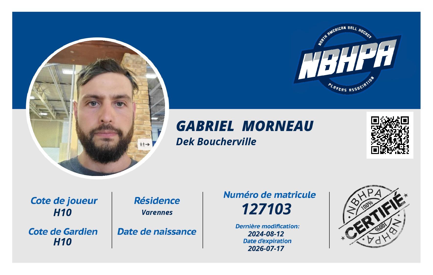 Gabriel  Morneau