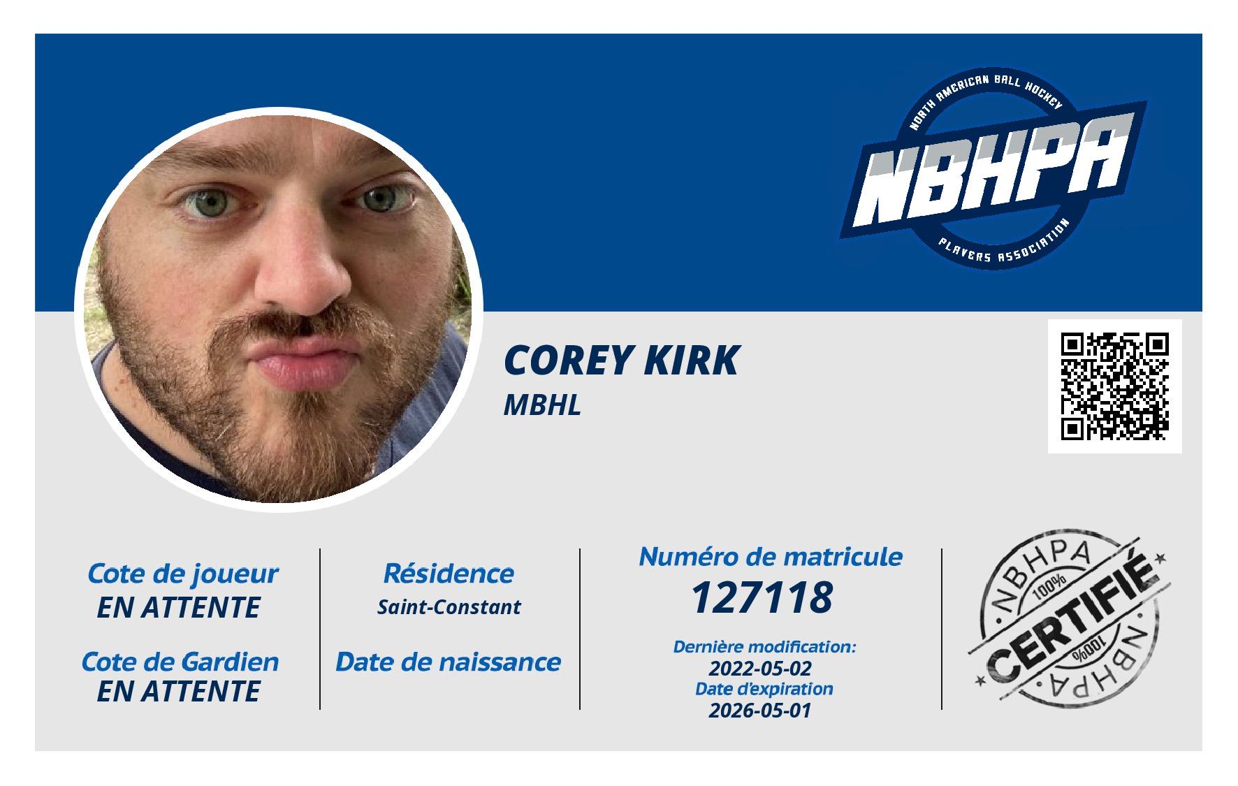 Corey Kirk