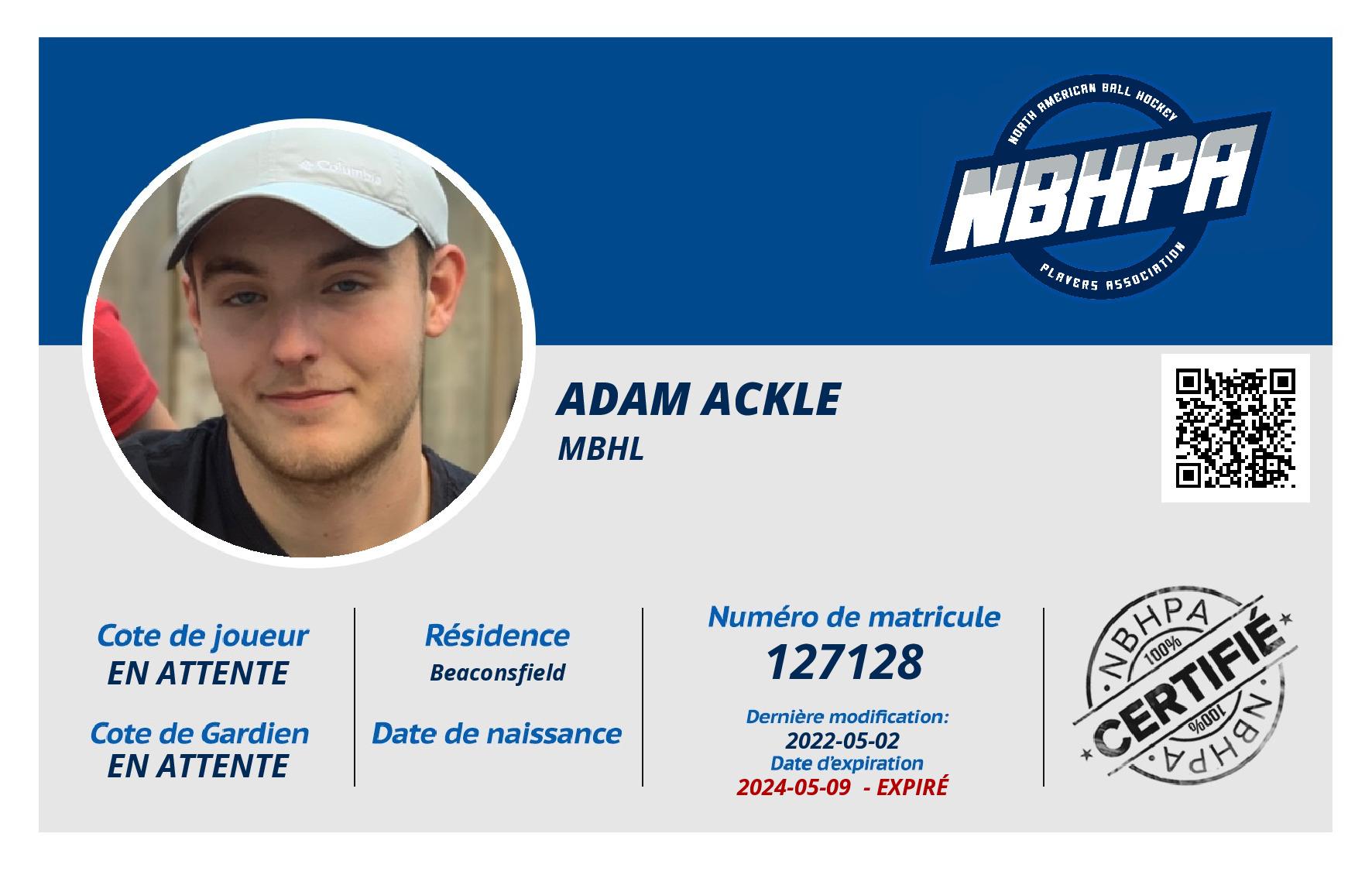 Adam Ackle