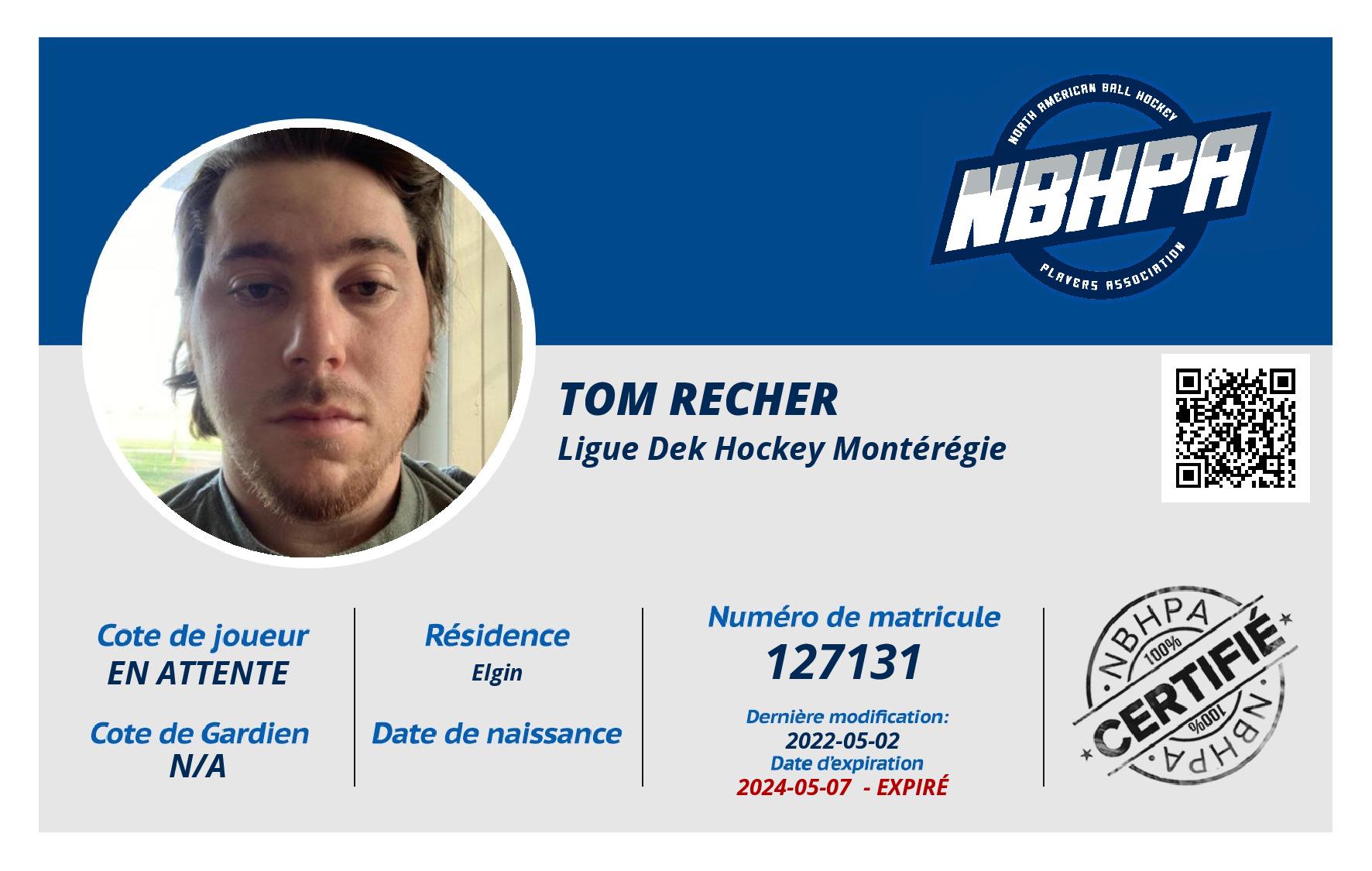 Tom Recher
