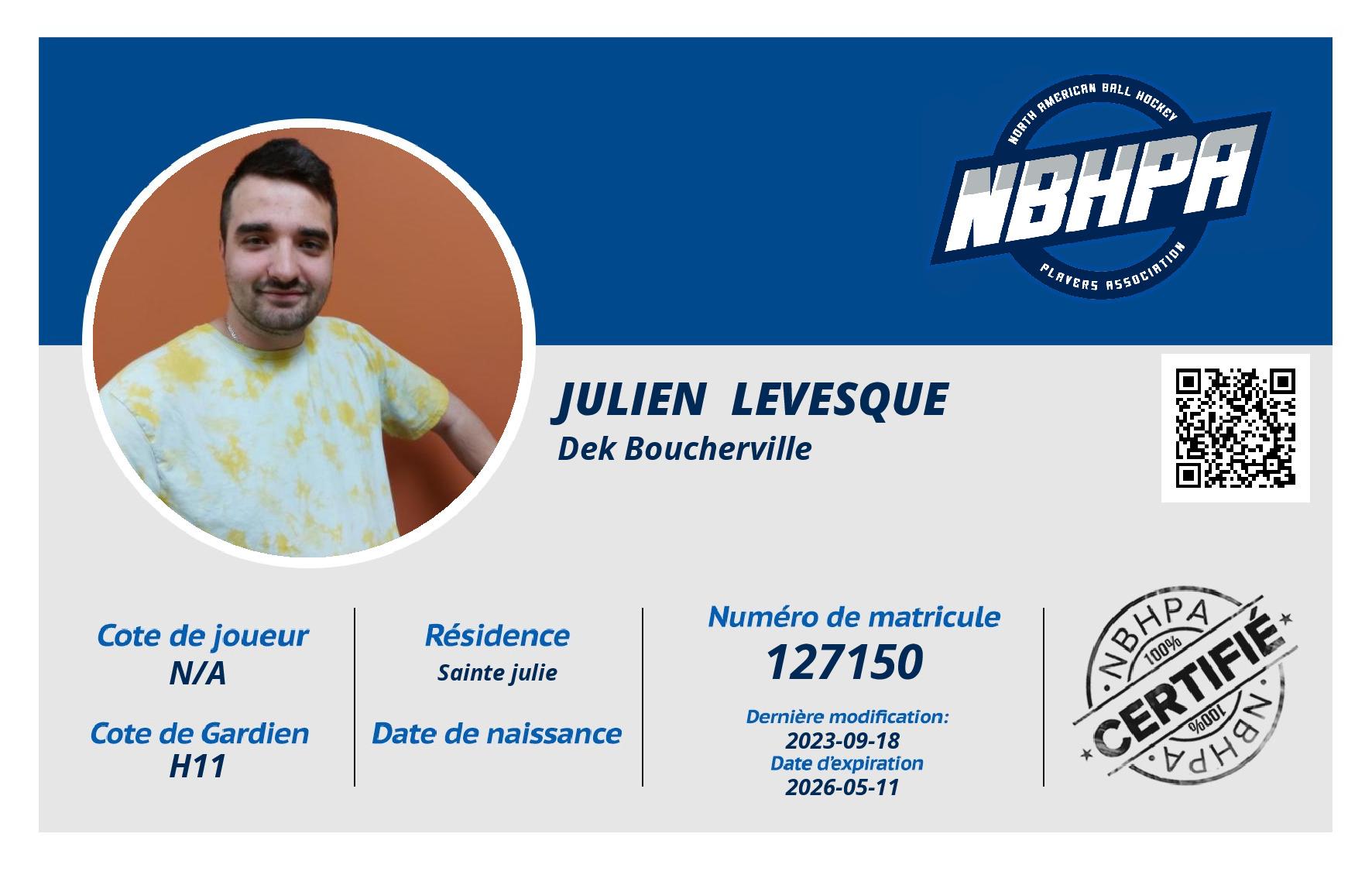 Julien  Levesque 