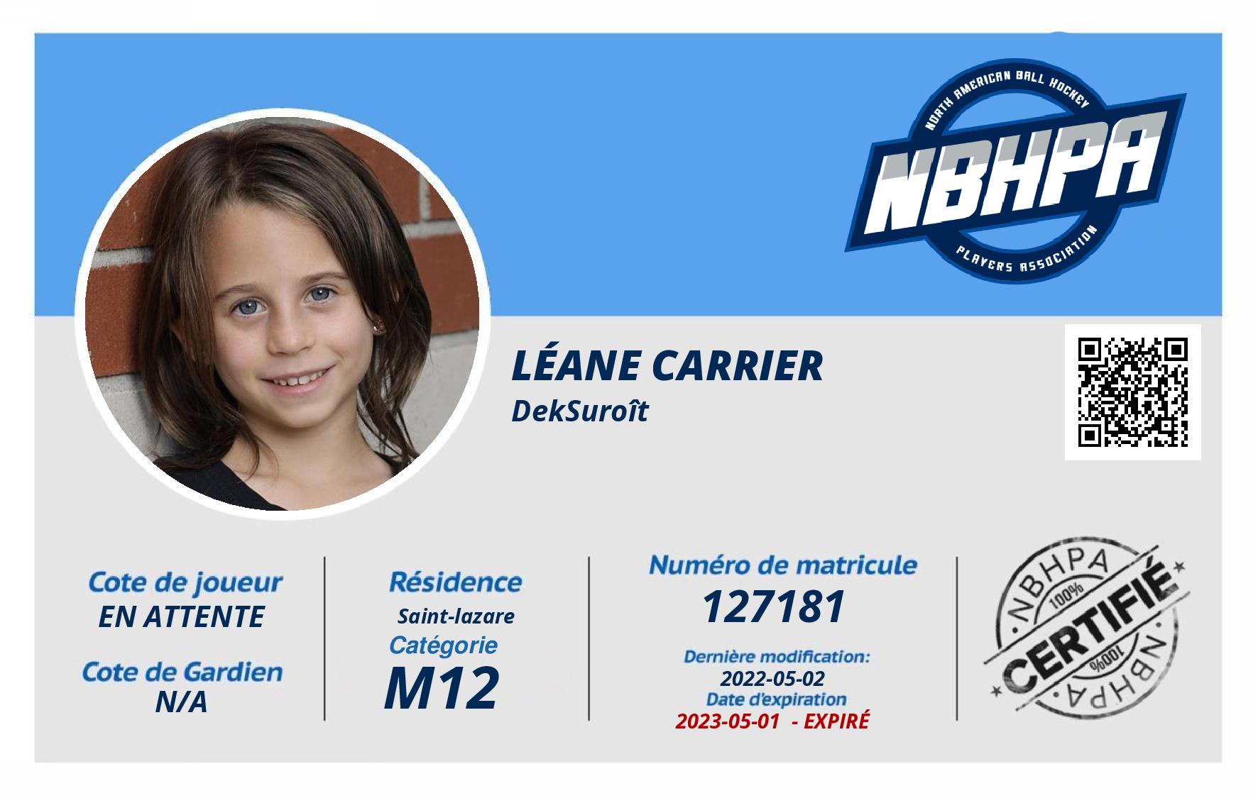 Léane Carrier