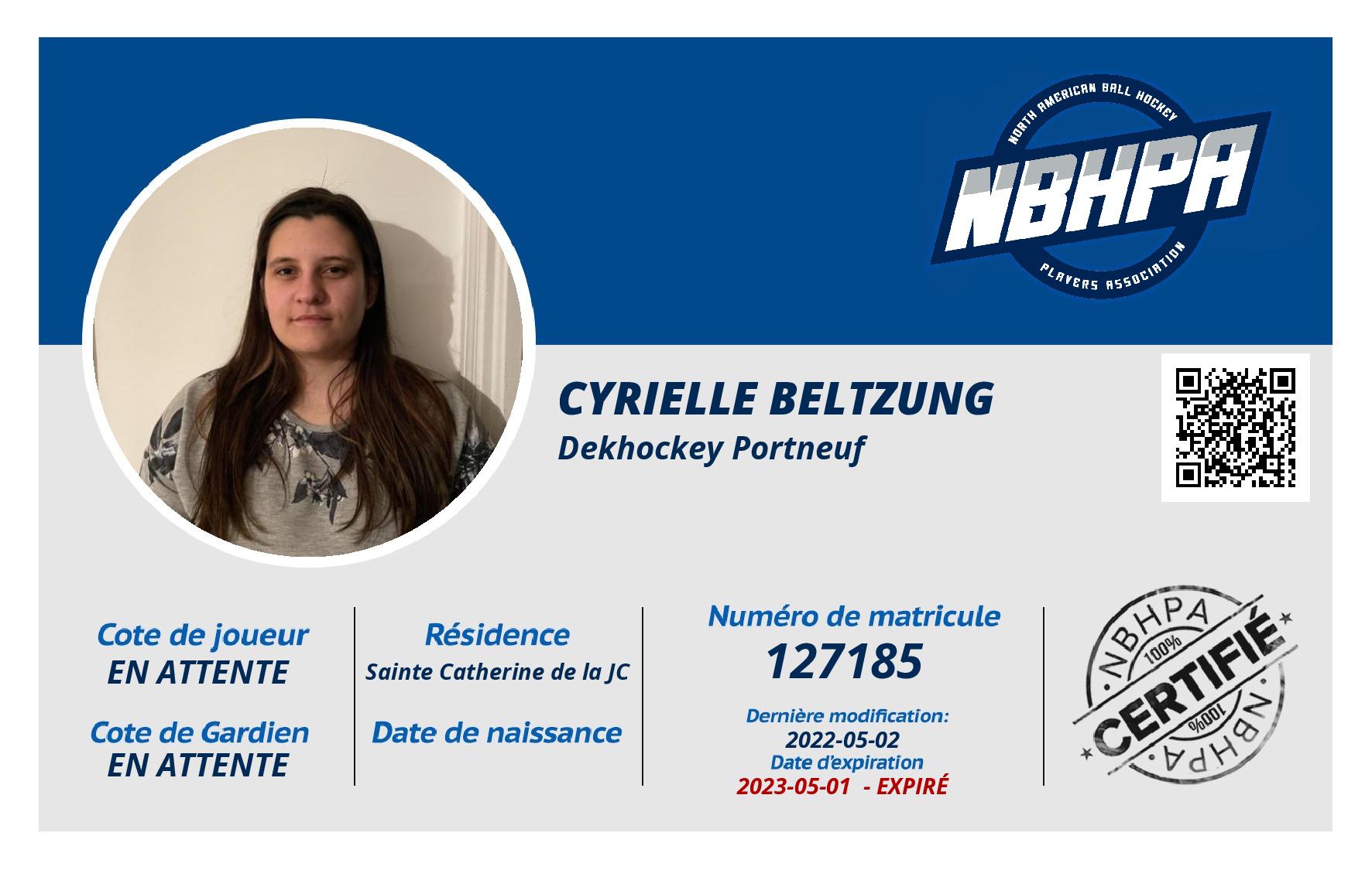 Cyrielle Beltzung