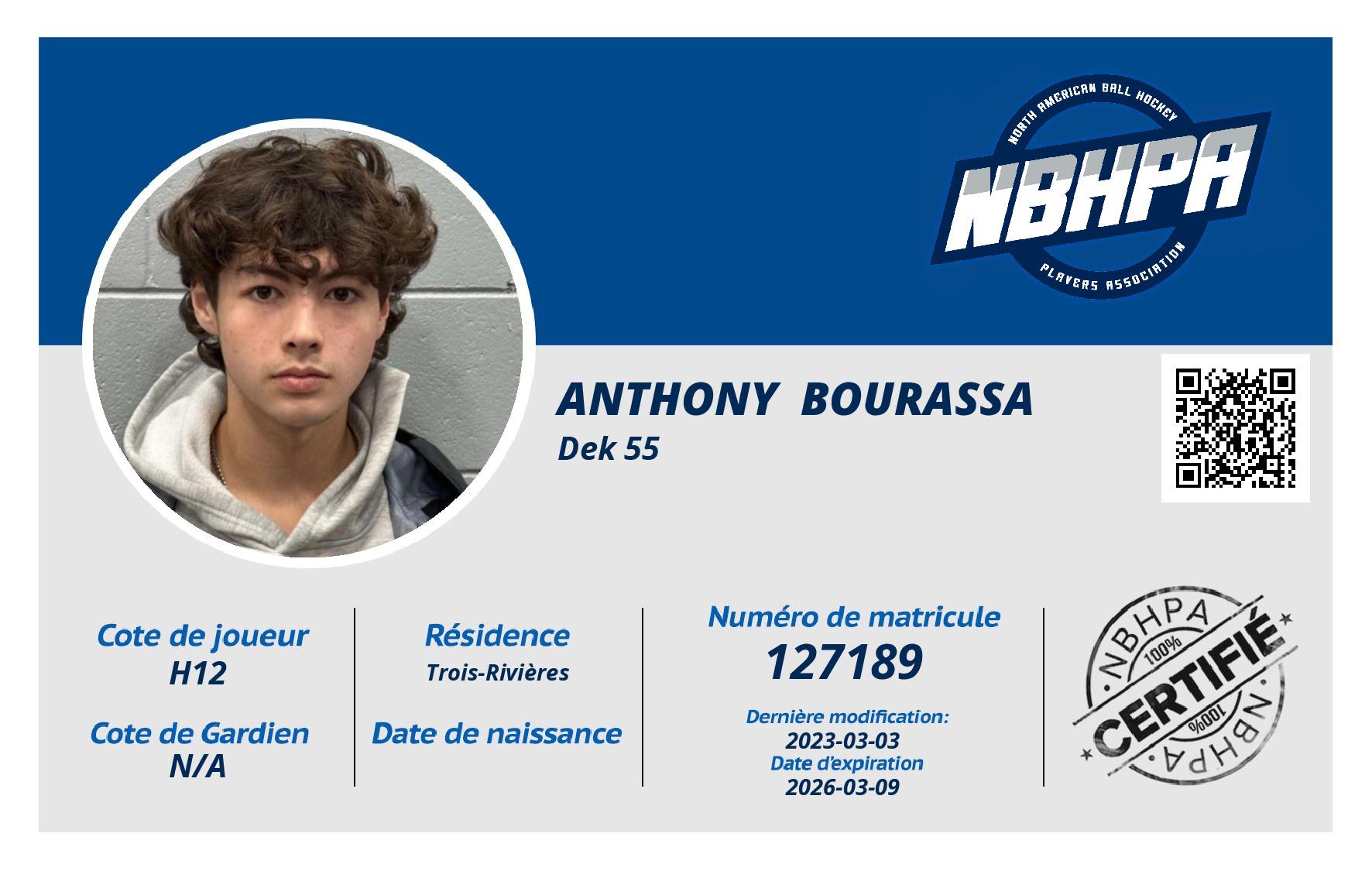 Anthony  Bourassa
