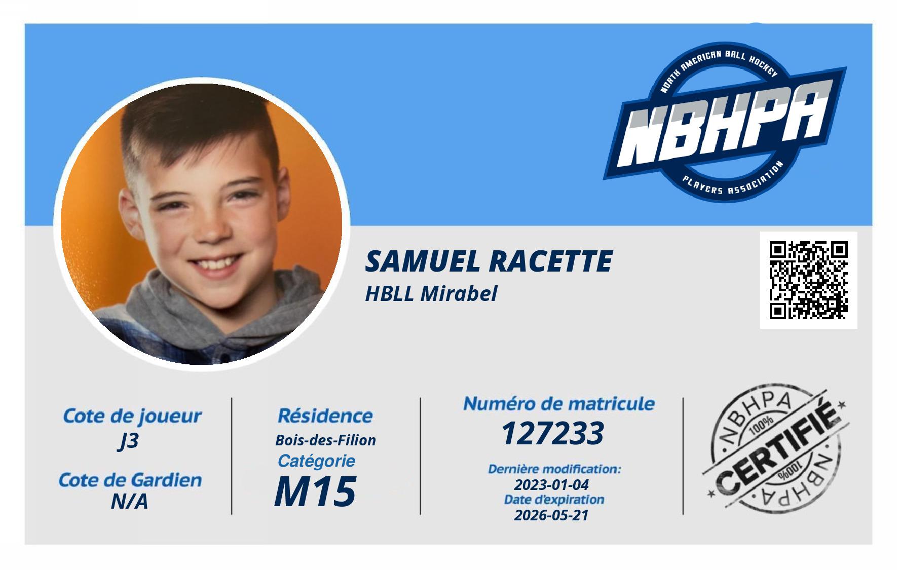 Samuel Racette