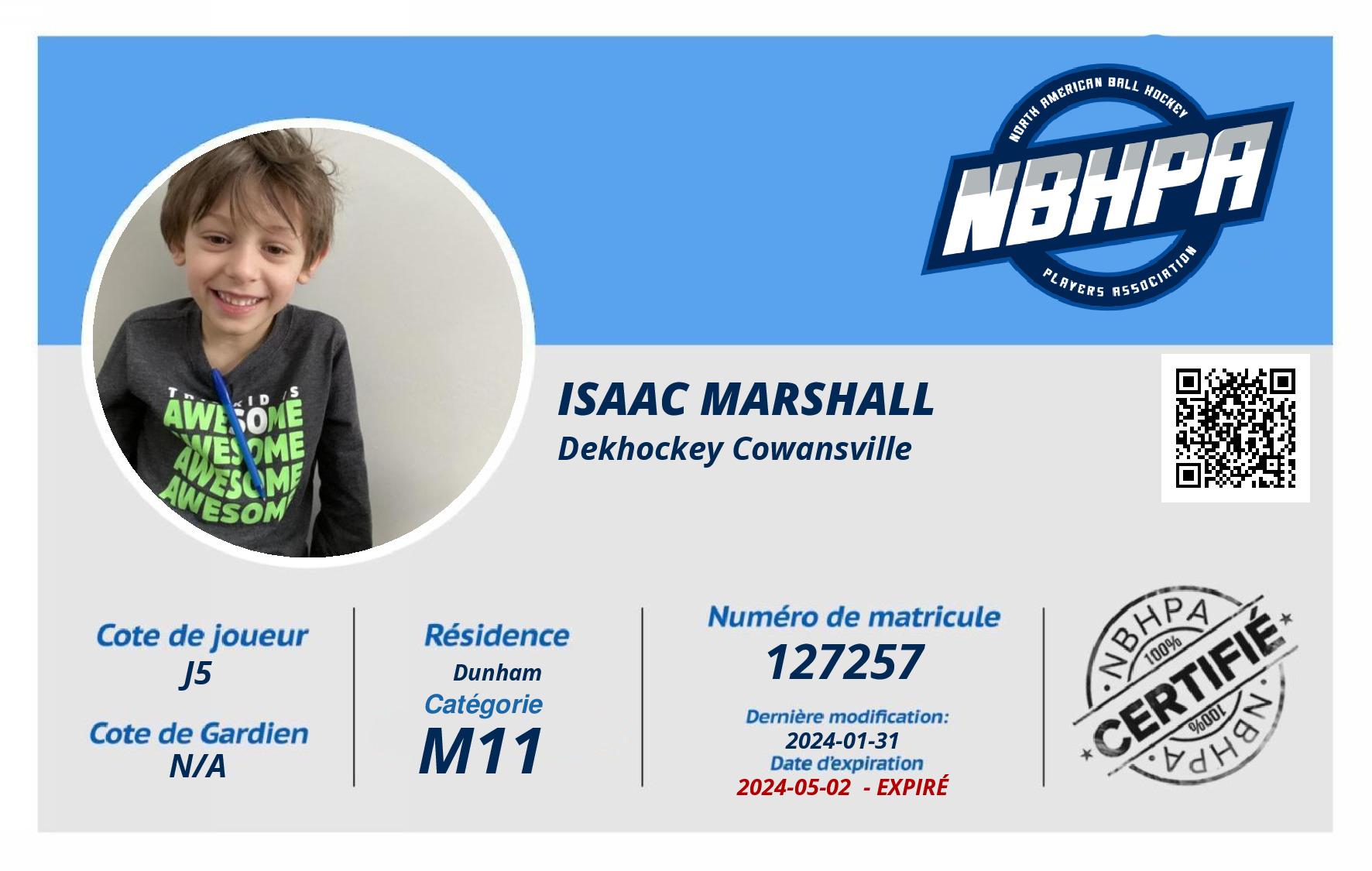 Isaac Marshall