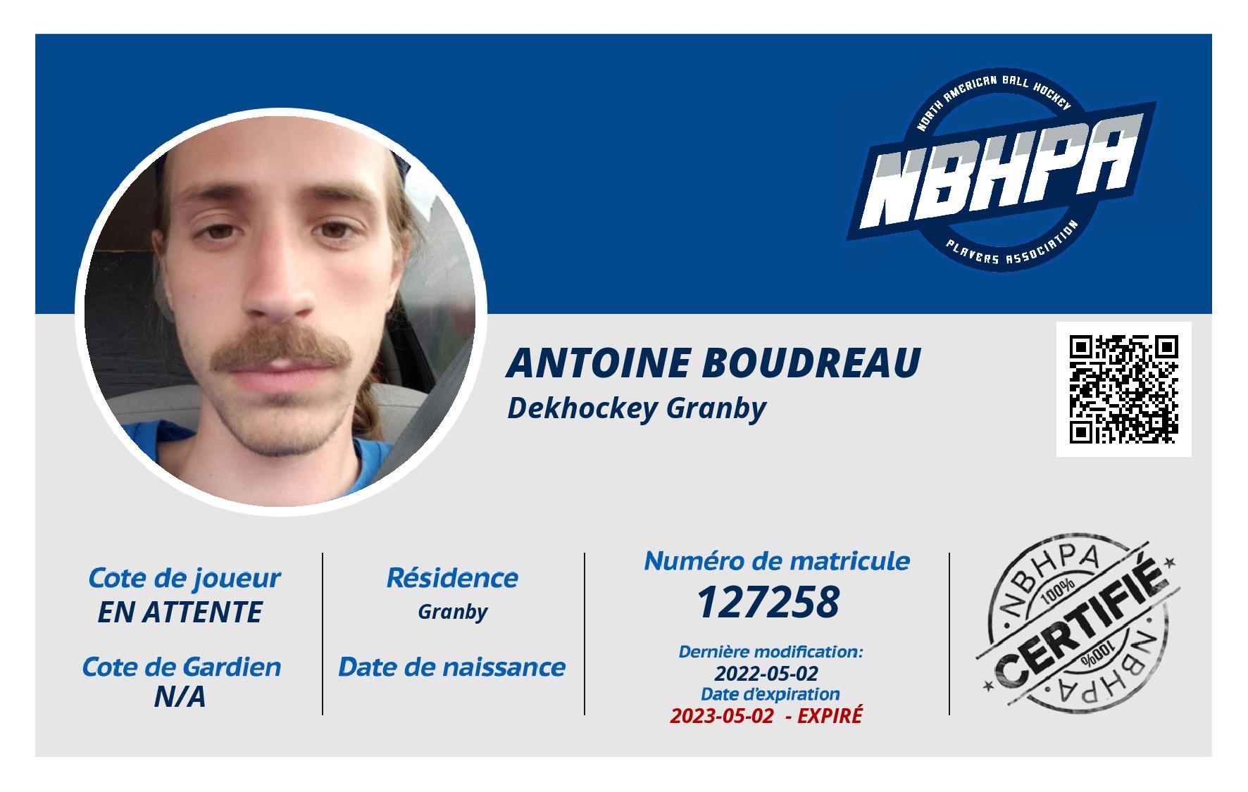 Antoine Boudreau