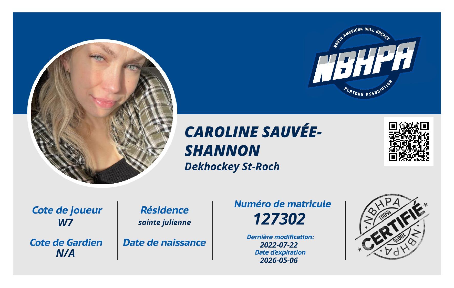 Caroline Sauvée-Shannon