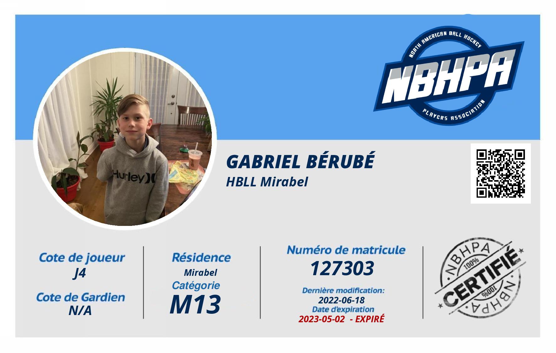 Gabriel Bérubé 