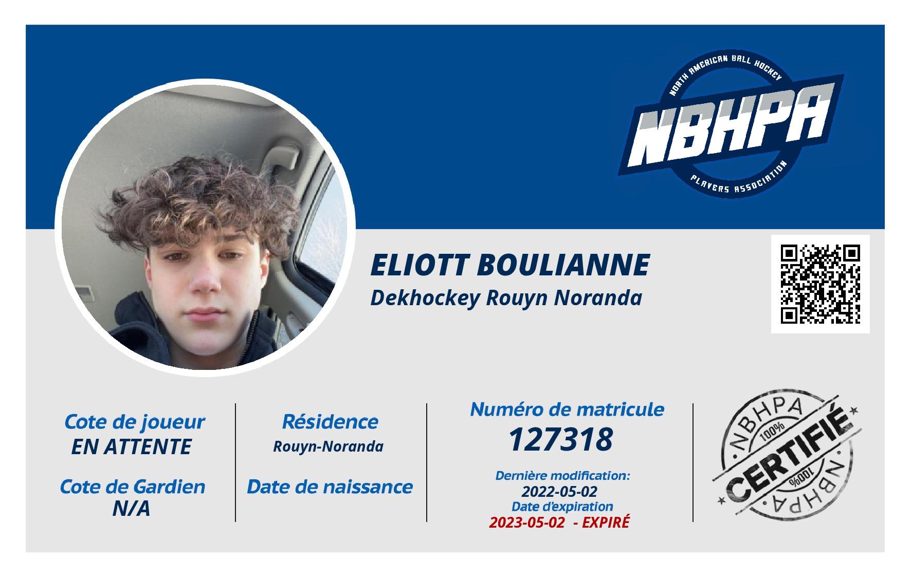 Eliott Boulianne