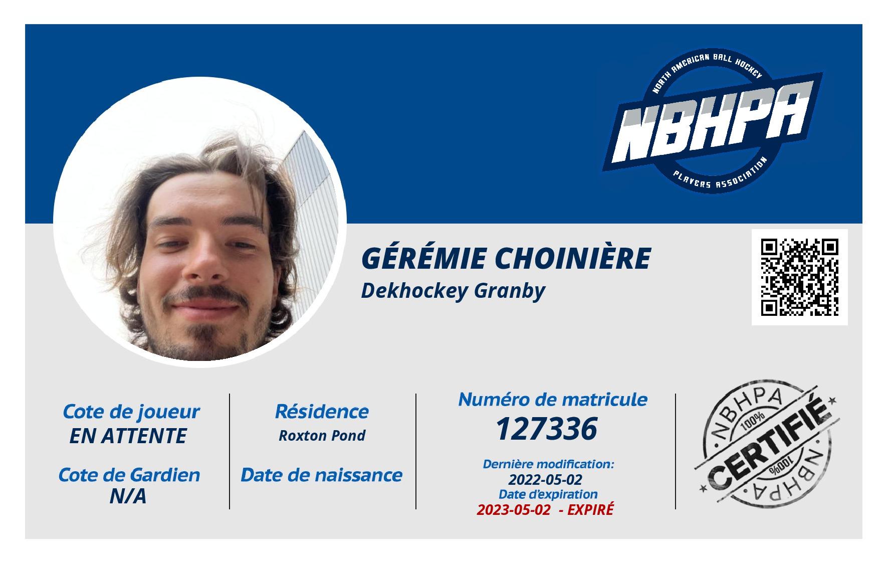 Gérémie Choinière