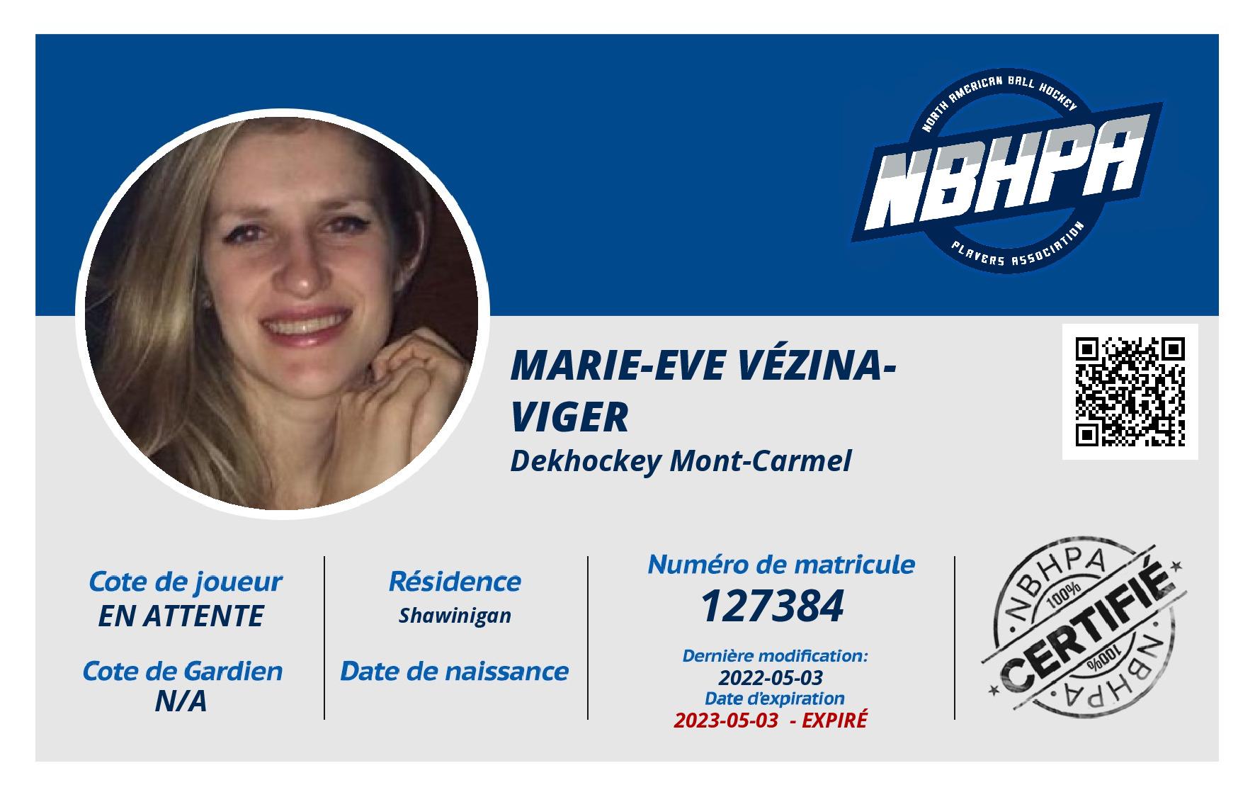 Marie-Eve Vézina-Viger