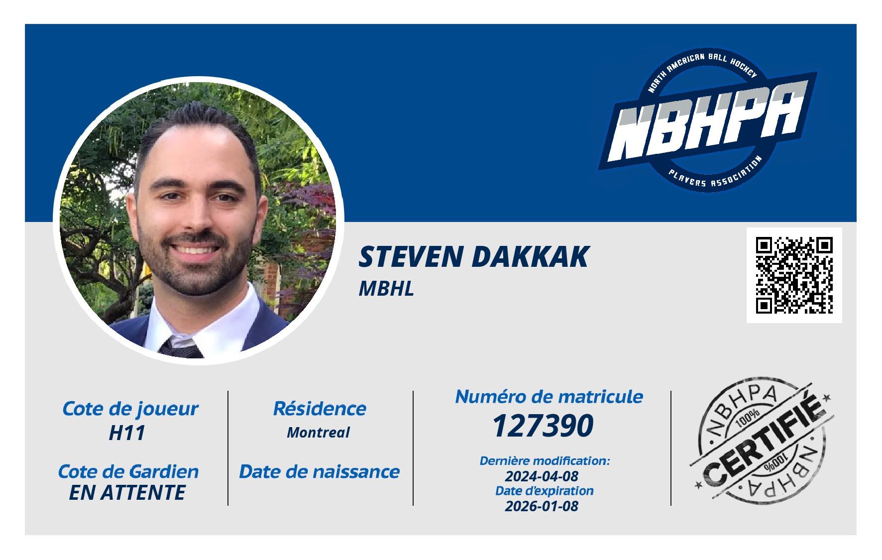 Steven Dakkak