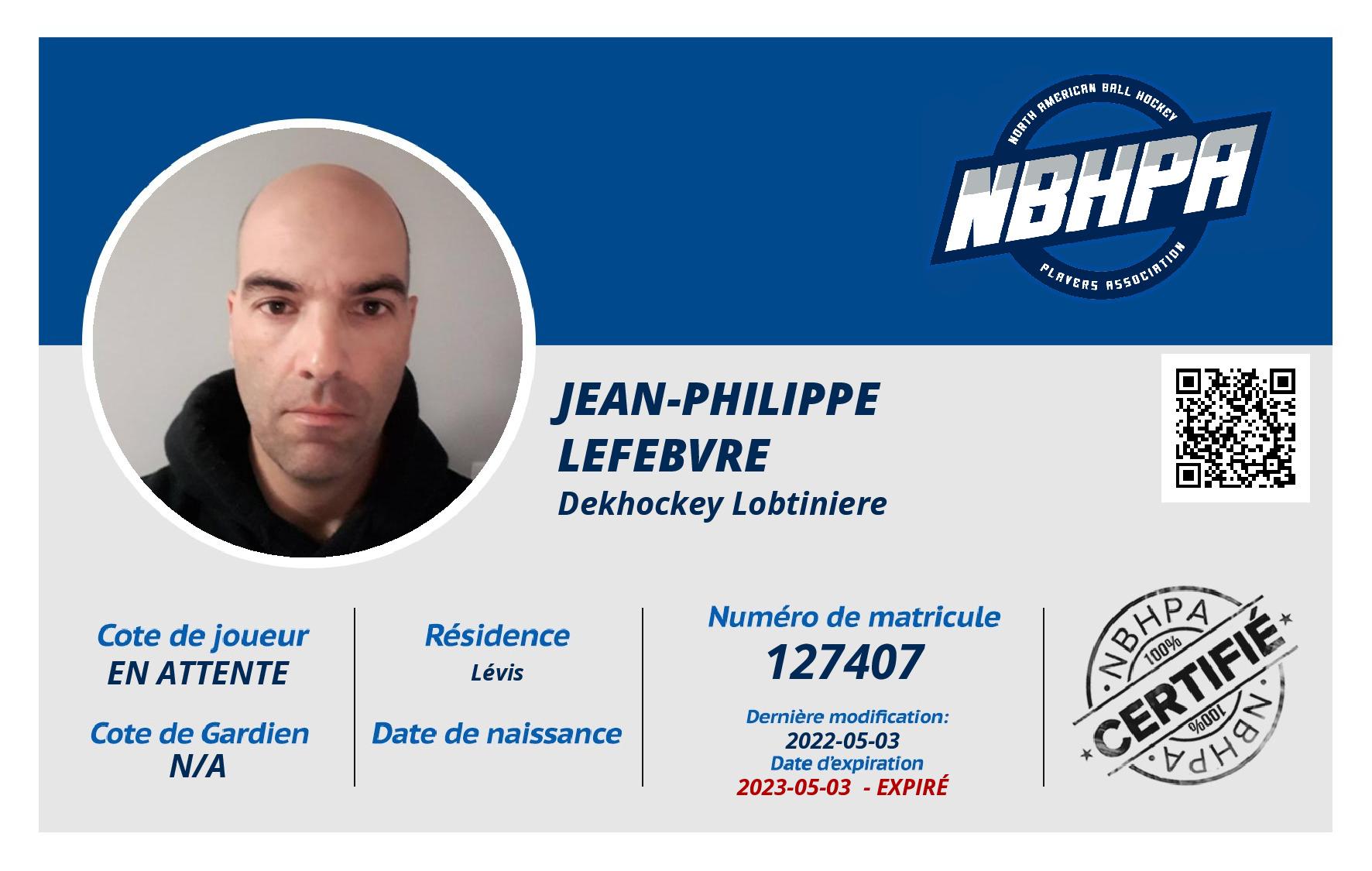 Jean-Philippe Lefebvre