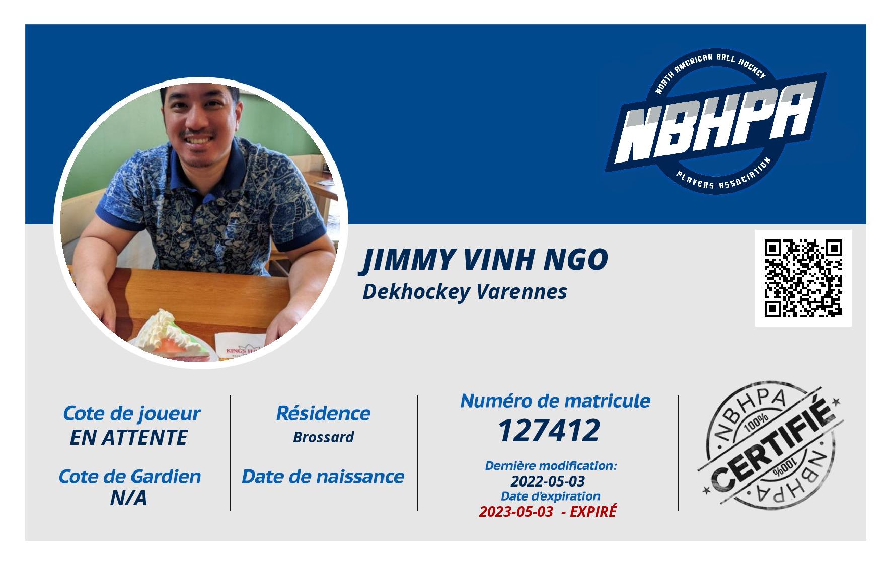 Jimmy Vinh Ngo