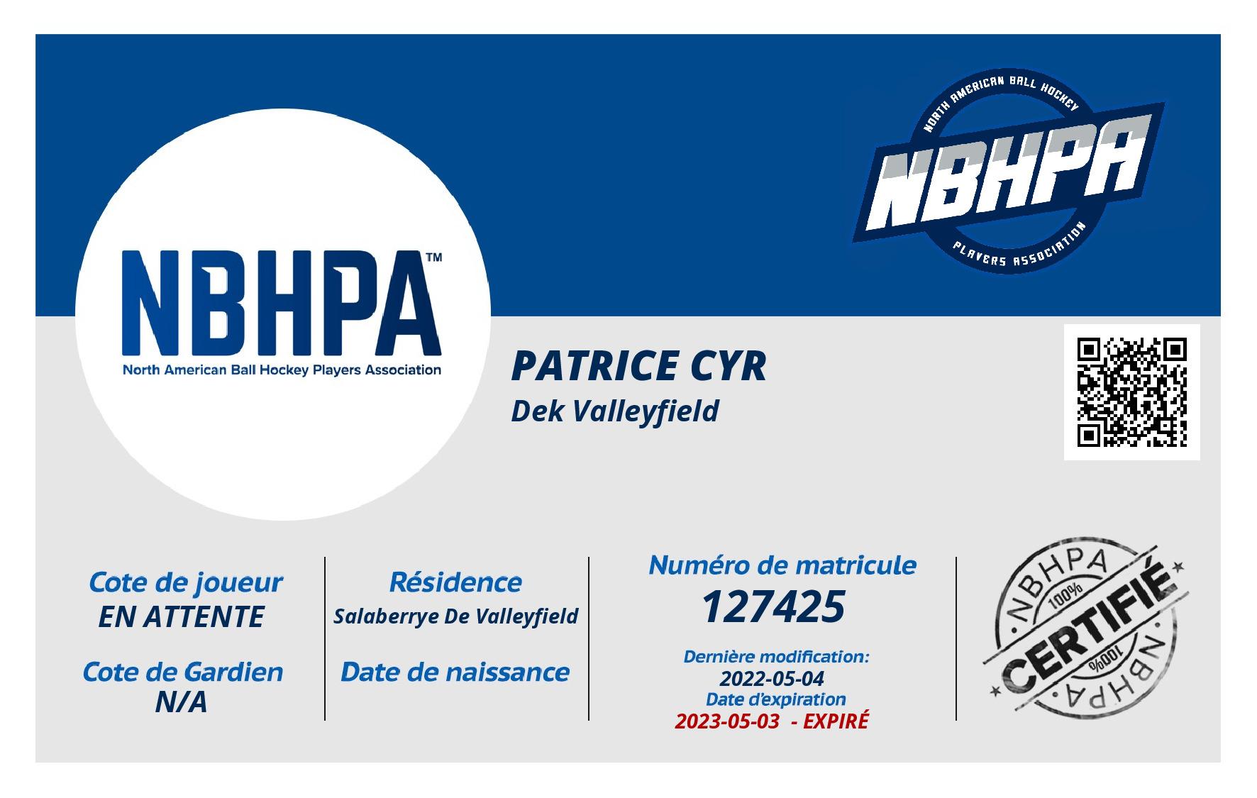Patrice Cyr