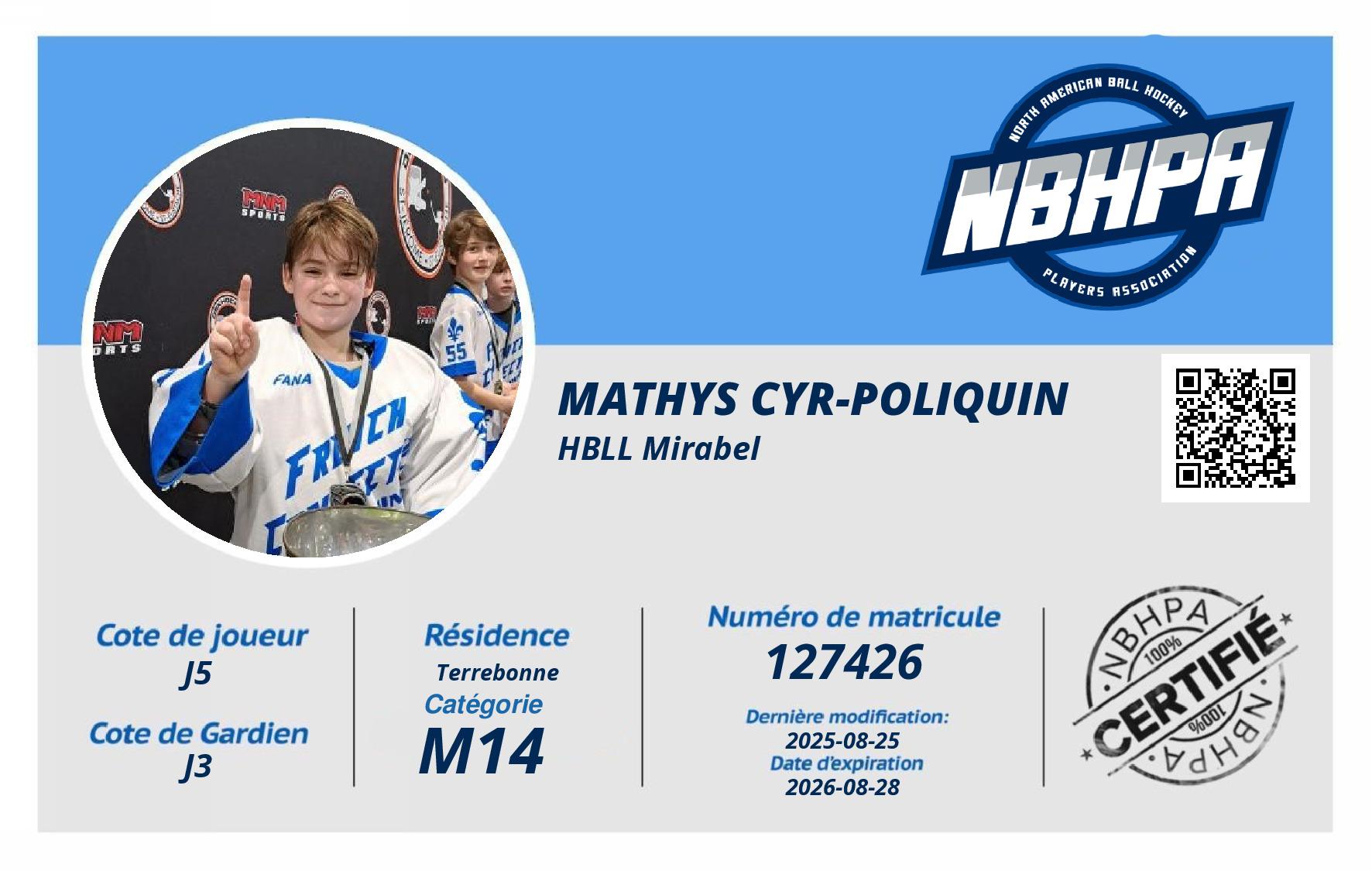 Mathys Cyr-Poliquin
