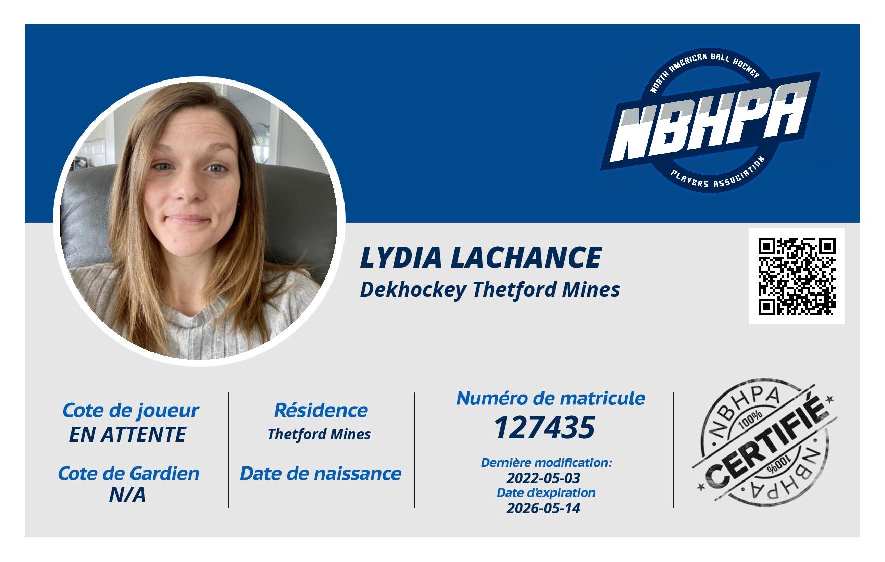 Lydia Lachance