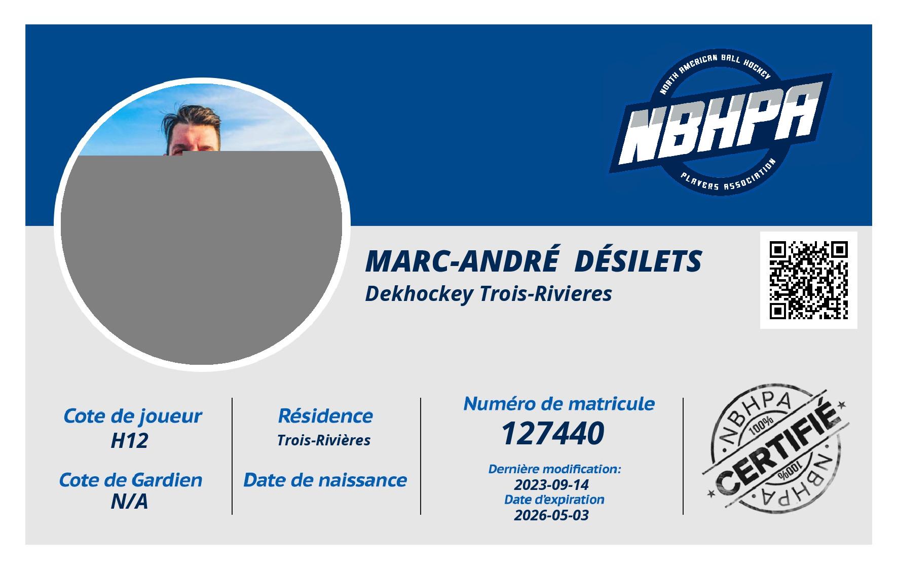 Marc-André  Désilets 