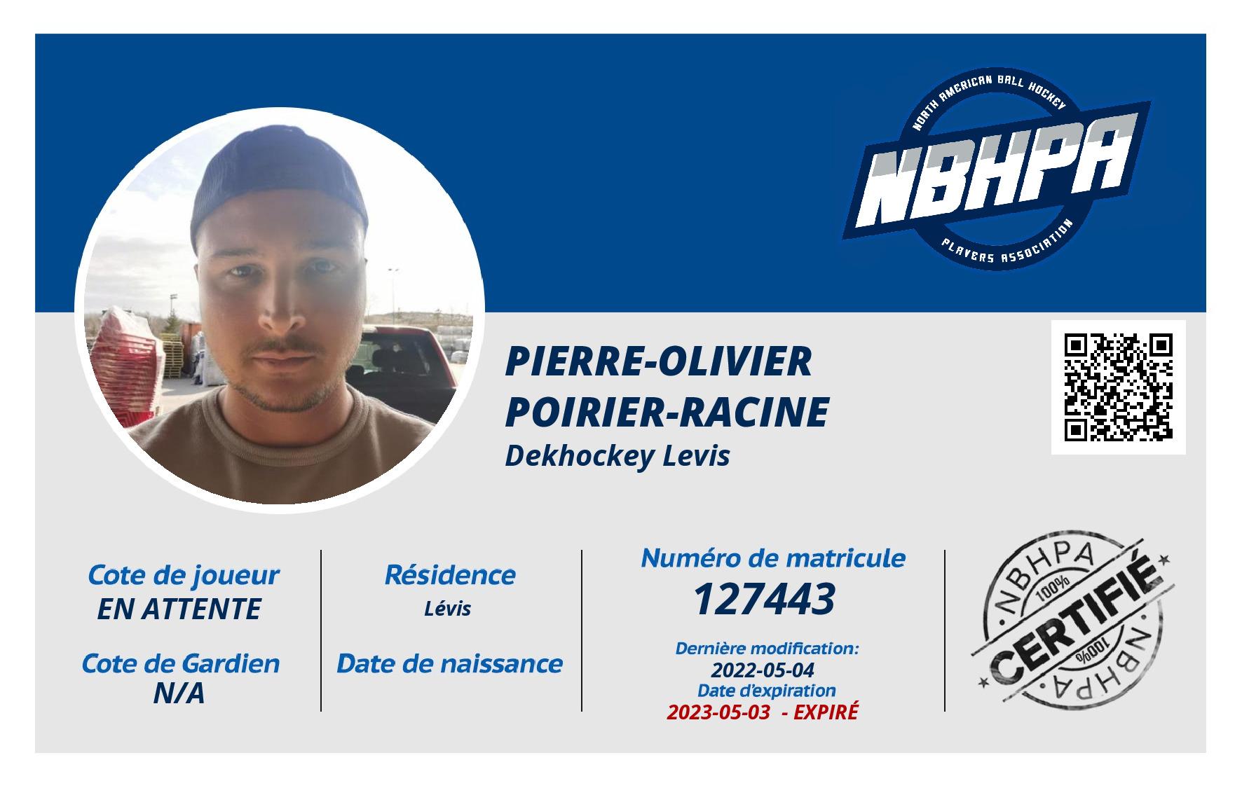 Pierre-Olivier  Poirier-Racine