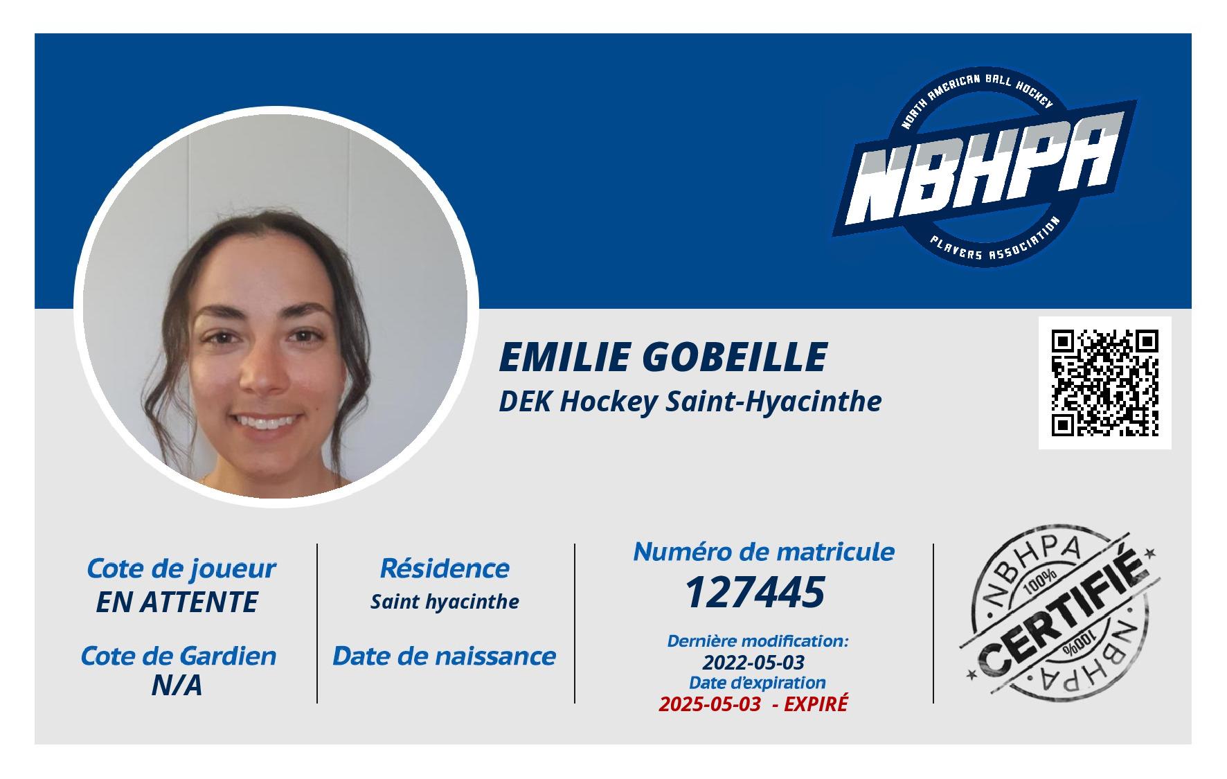 Emilie Gobeille