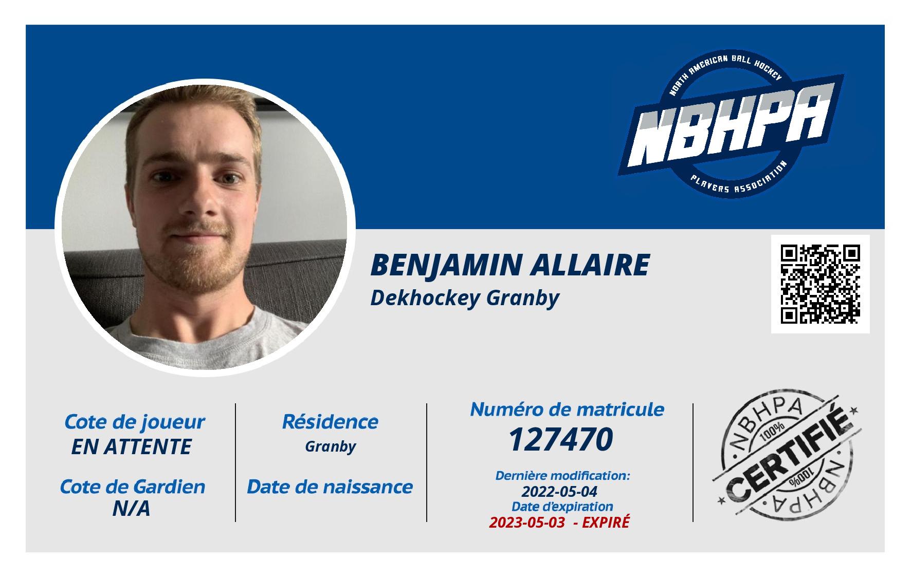 Benjamin Allaire