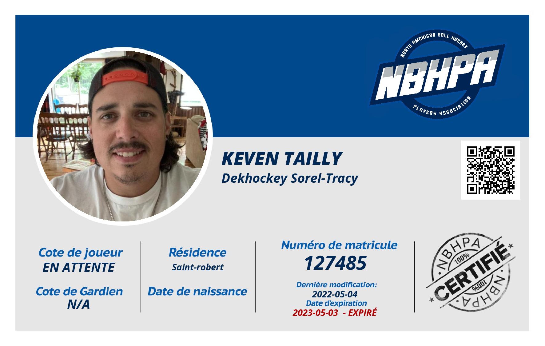 Keven Tailly
