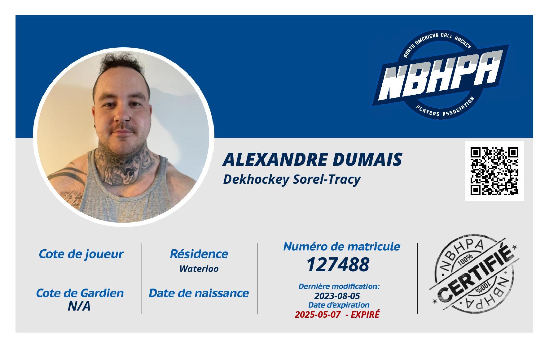 Alexandre Dumais