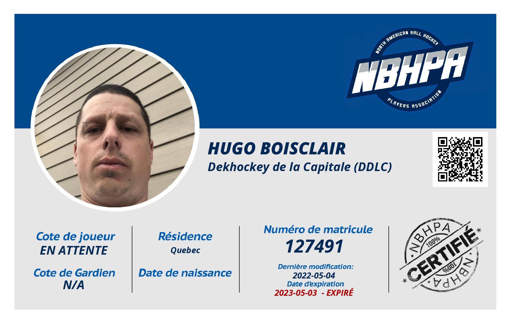 Hugo Boisclair