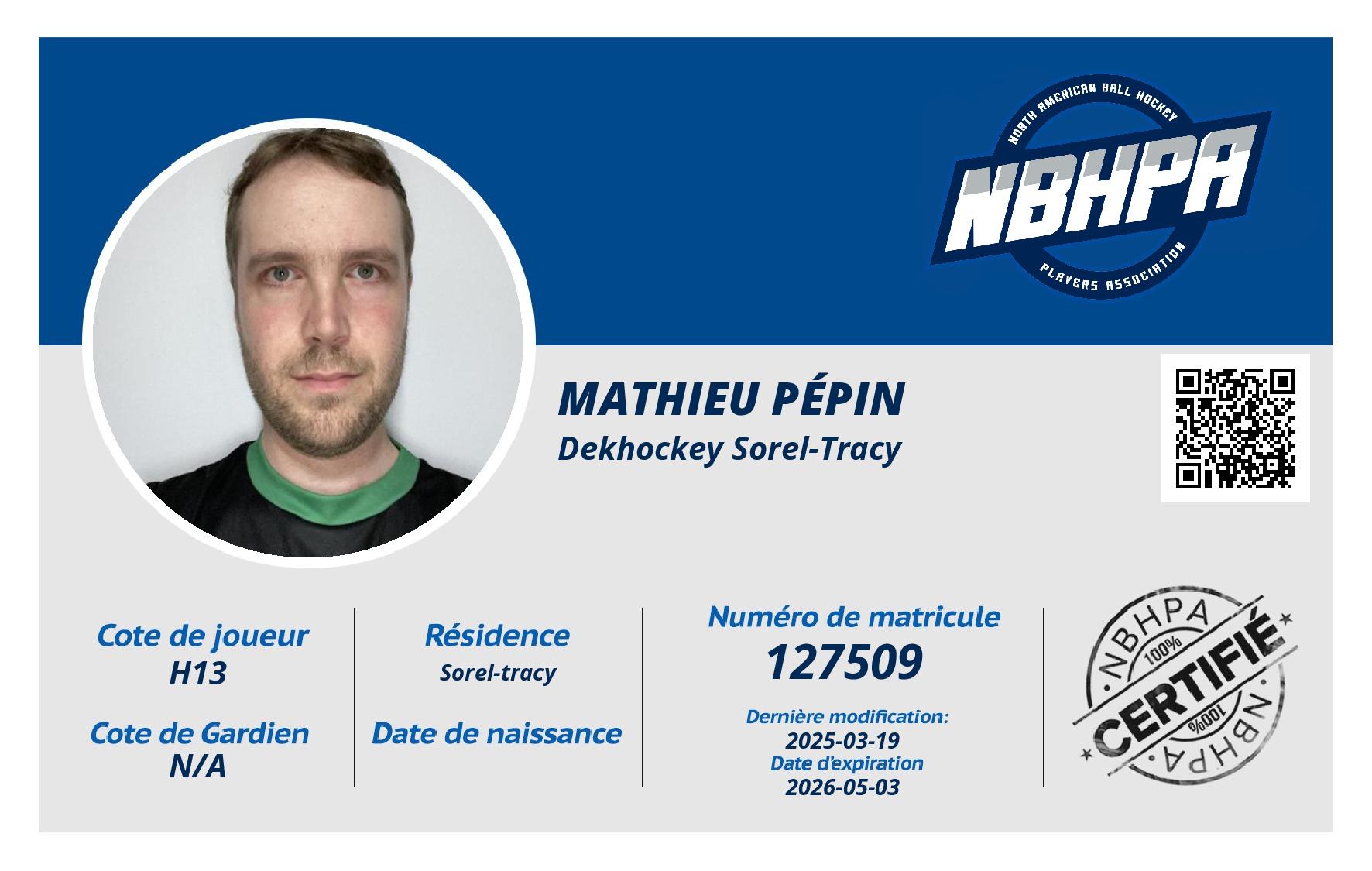 Mathieu Pépin