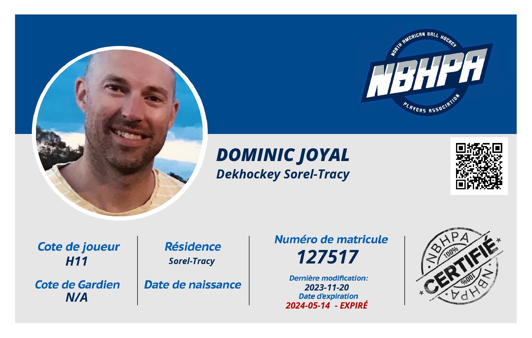 Dominic Joyal