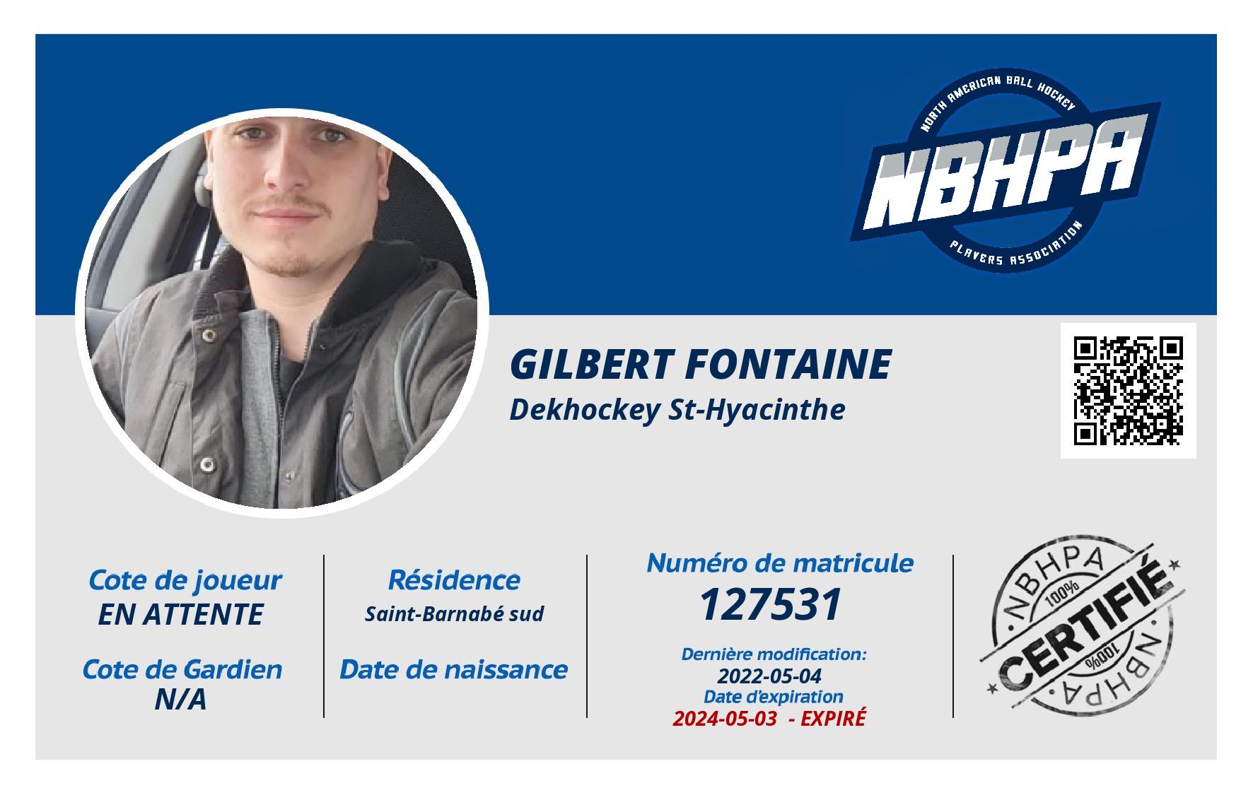 Gilbert Fontaine