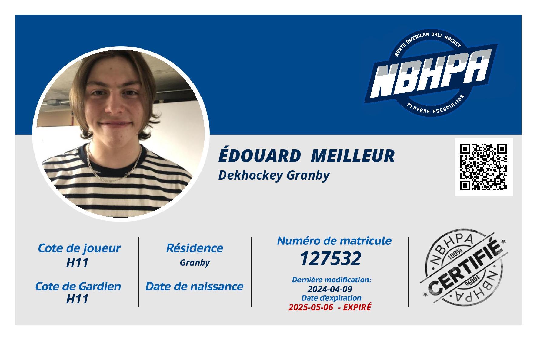 Édouard  Meilleur 