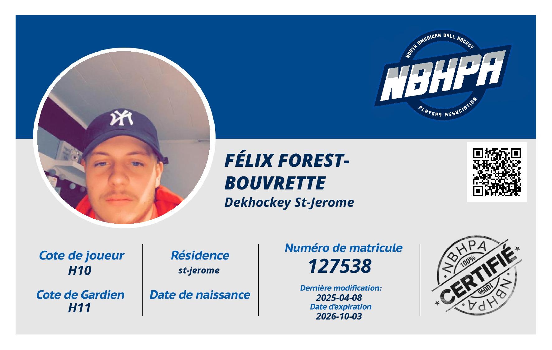 Félix Forest-Bouvrette