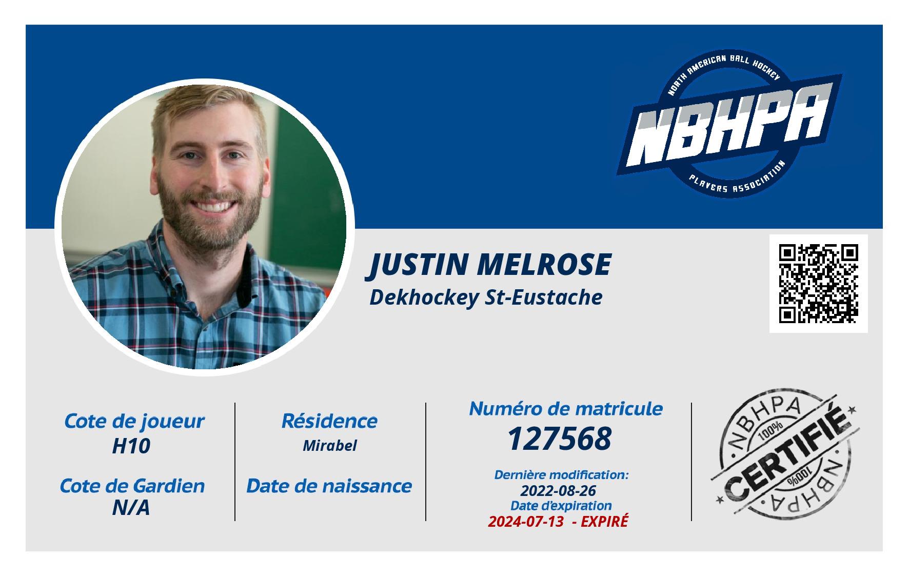 Justin Melrose