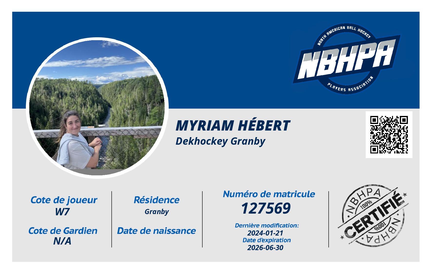 Myriam Hébert 